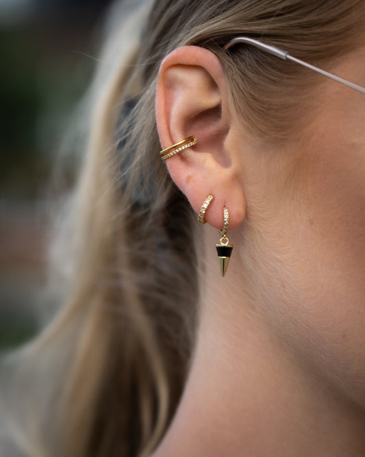 Black Spike örhängen