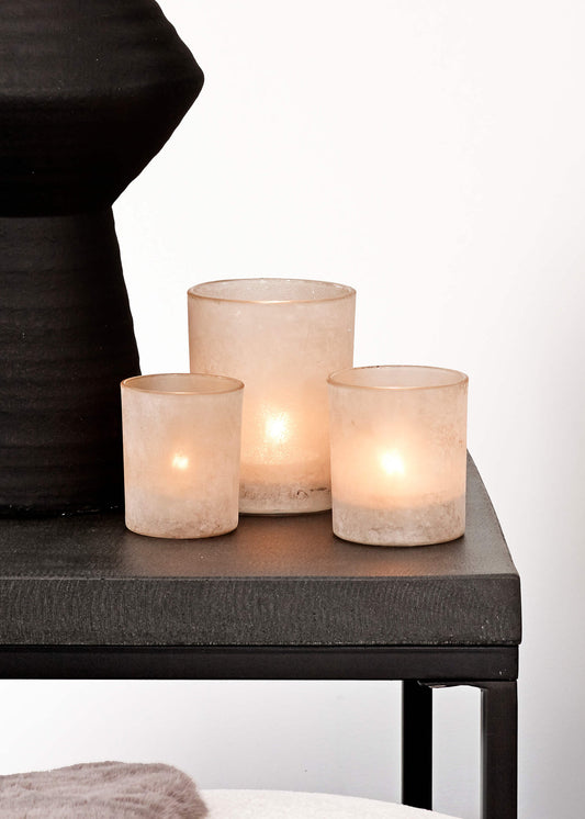 3-pack Ljuslyktor Frost